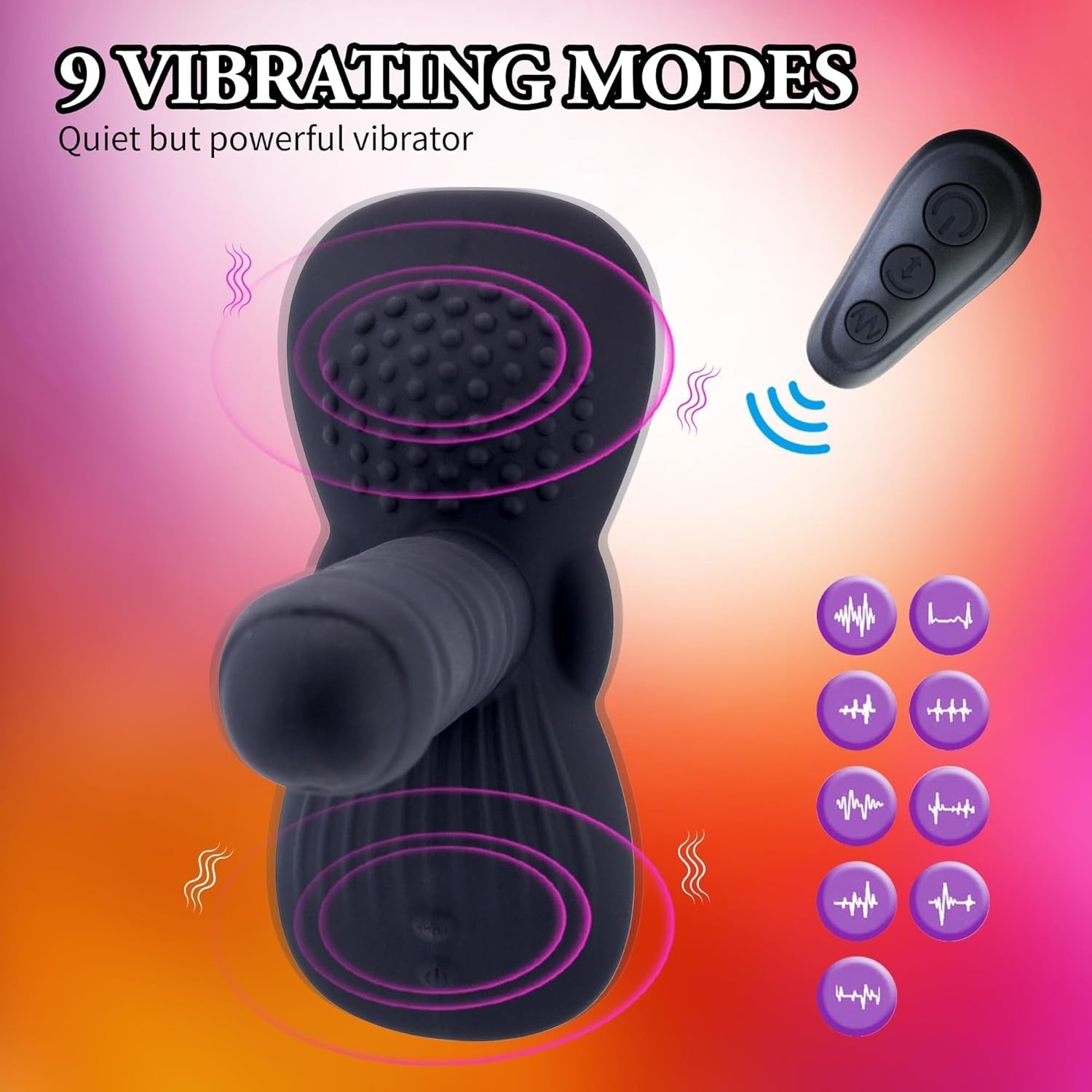 RideThrust Thrusting Ride-On Dildo Vibrator