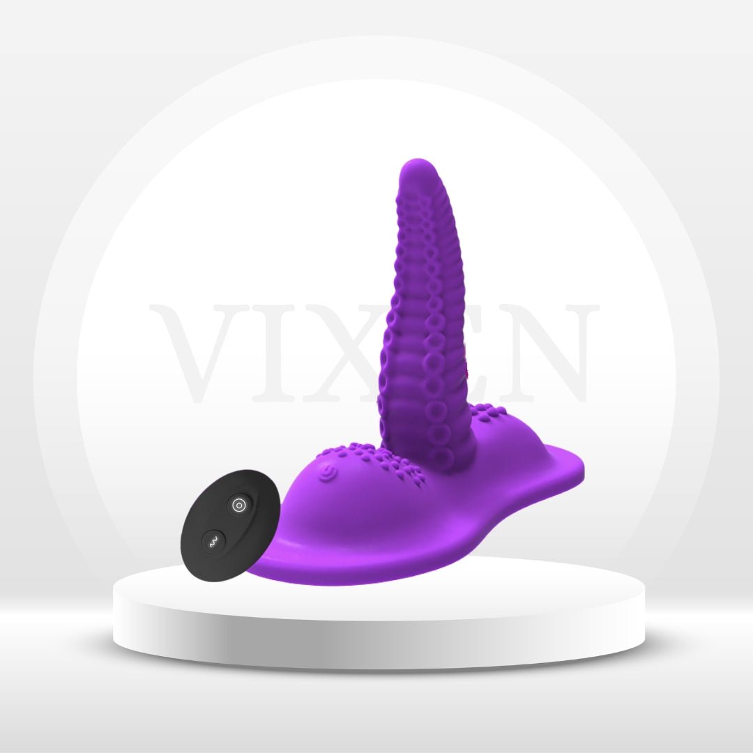 RideTide Ride-On Tentacle Dildo Vibrator