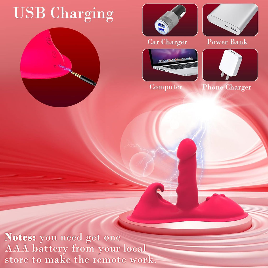 RideWave V2 Triple-Thrust Vibrator