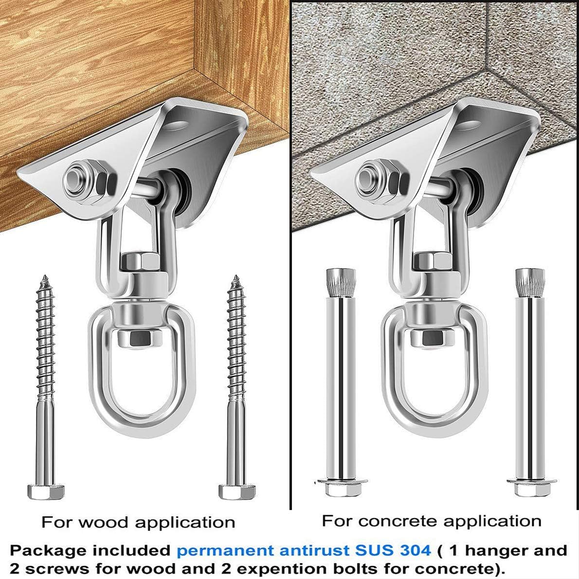 AeroGrip 360° Ceiling Sex Swing with Pillows & Cuffs