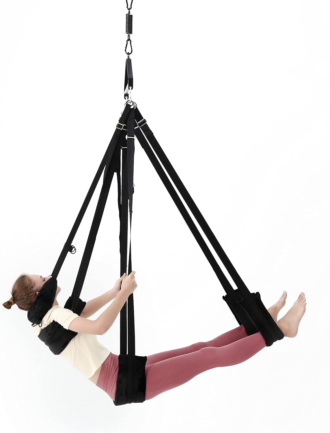 AeroGrip 360° Ceiling Sex Swing with Pillows & Cuffs