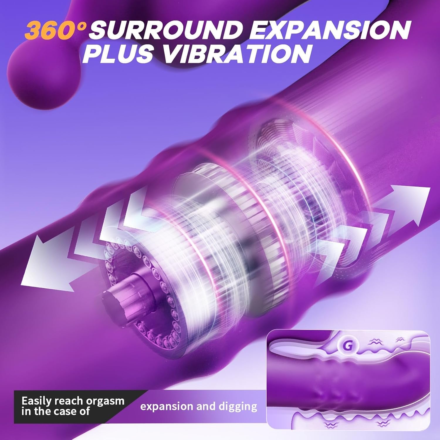 RippleHare Expanding Rabbit Vibrator