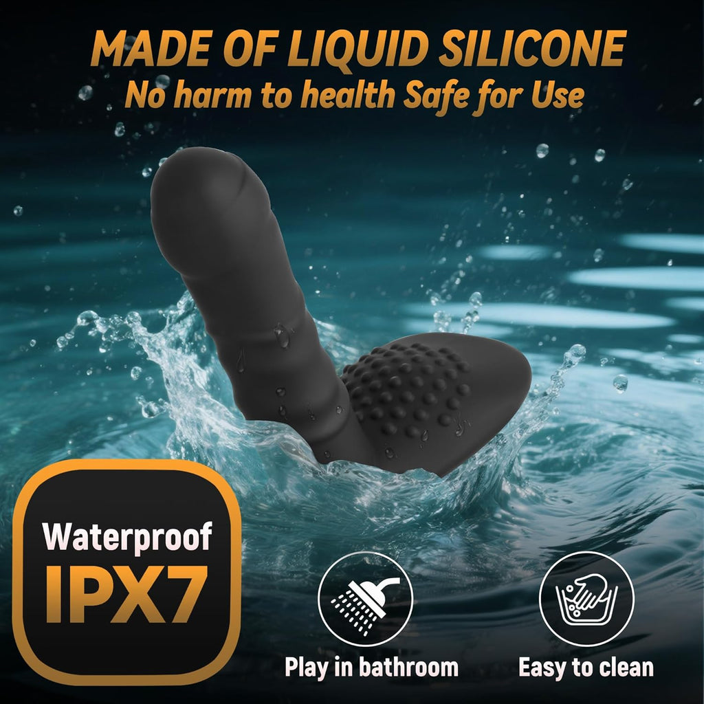 RogueMotion Triple-Action Ride-On Vibrator