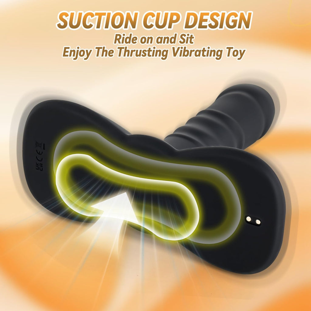 RogueMotion Triple-Action Ride-On Vibrator