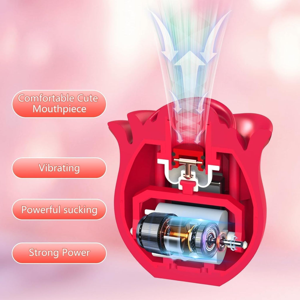 BloomPulse Pro Suction Vibrator with App Control