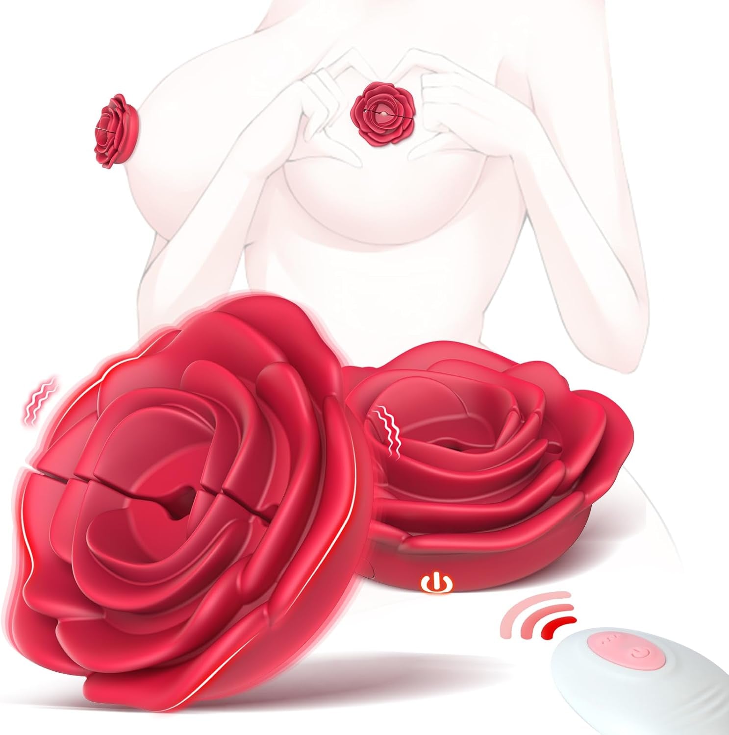 RoseBloom Nipple Vibrator