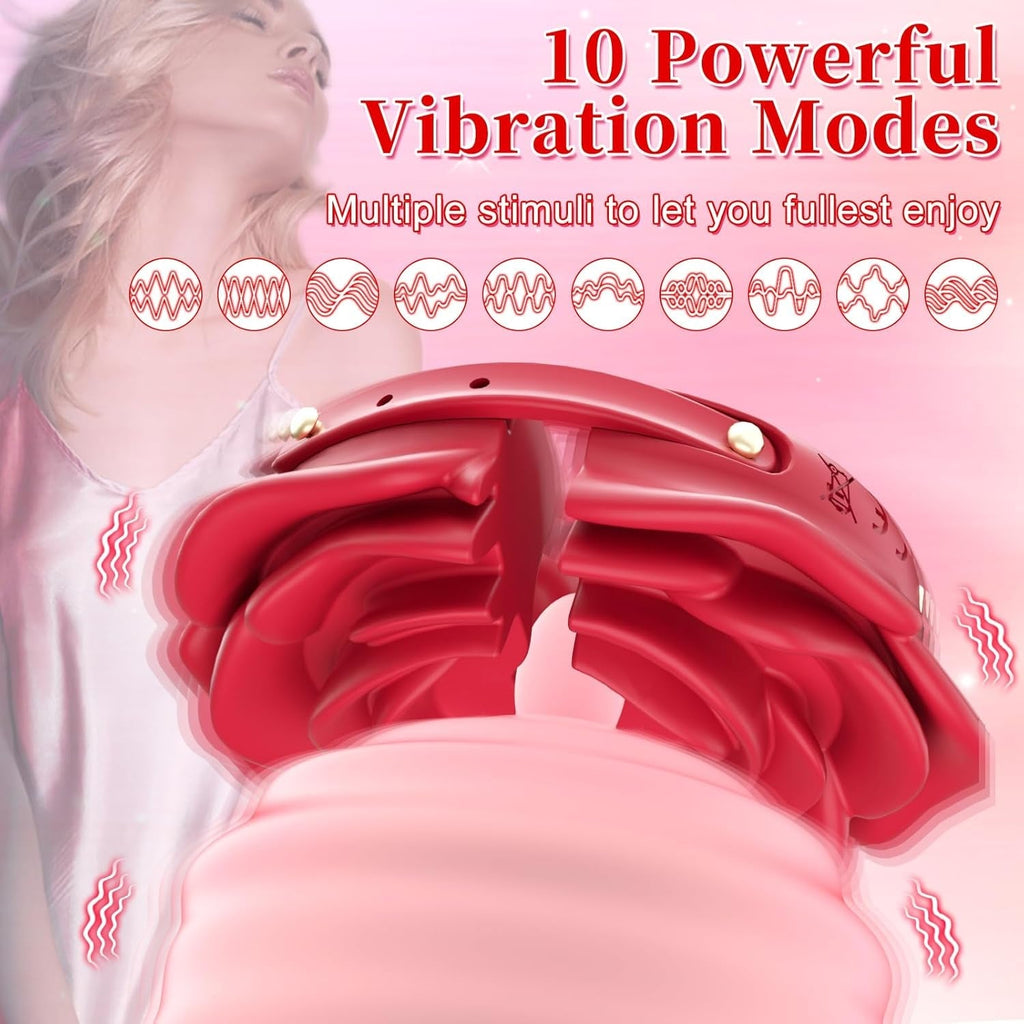RoseBloom Nipple Vibrator