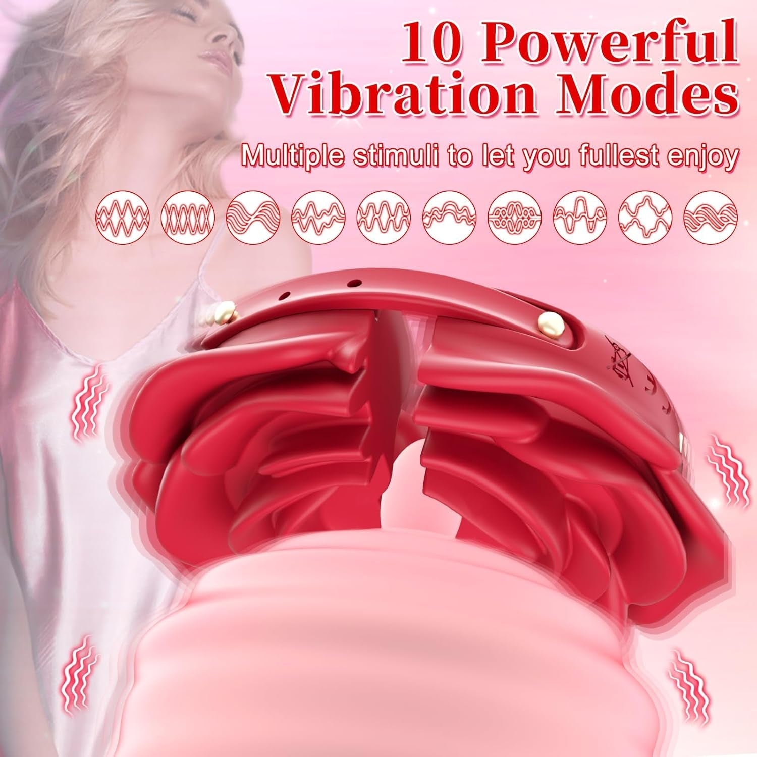 RoseBloom Nipple Vibrator