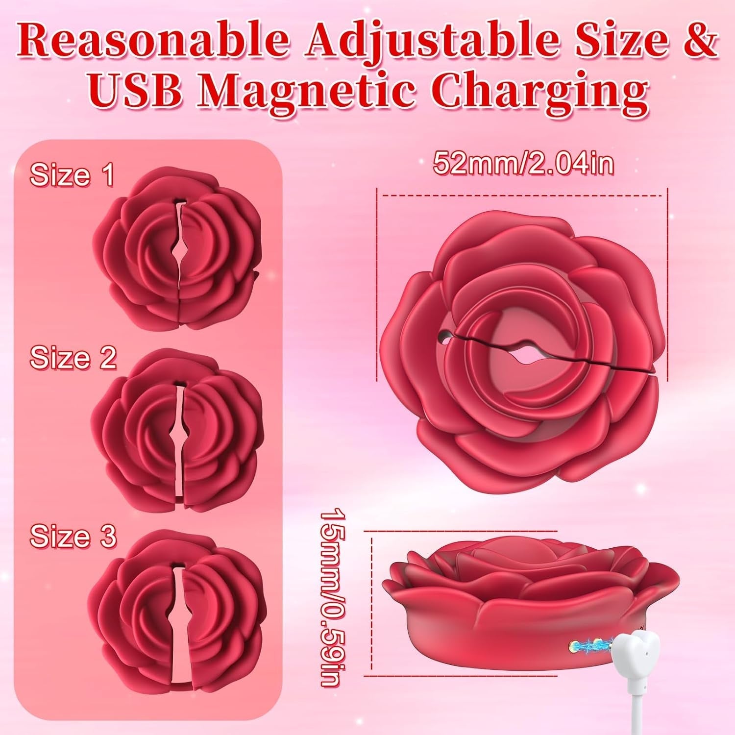 RoseBloom Nipple Vibrator