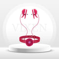 RoseBond Nipple Vibrator & BDSM Choker