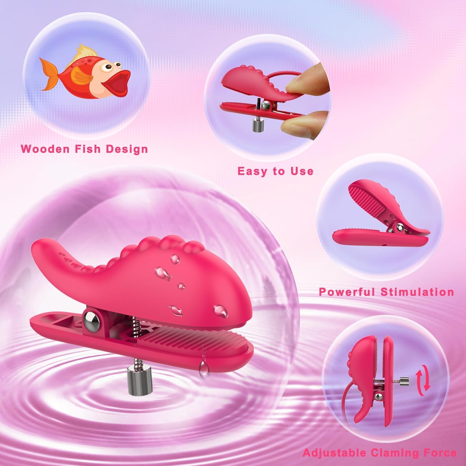 RoseBond Nipple Vibrator & BDSM Choker
