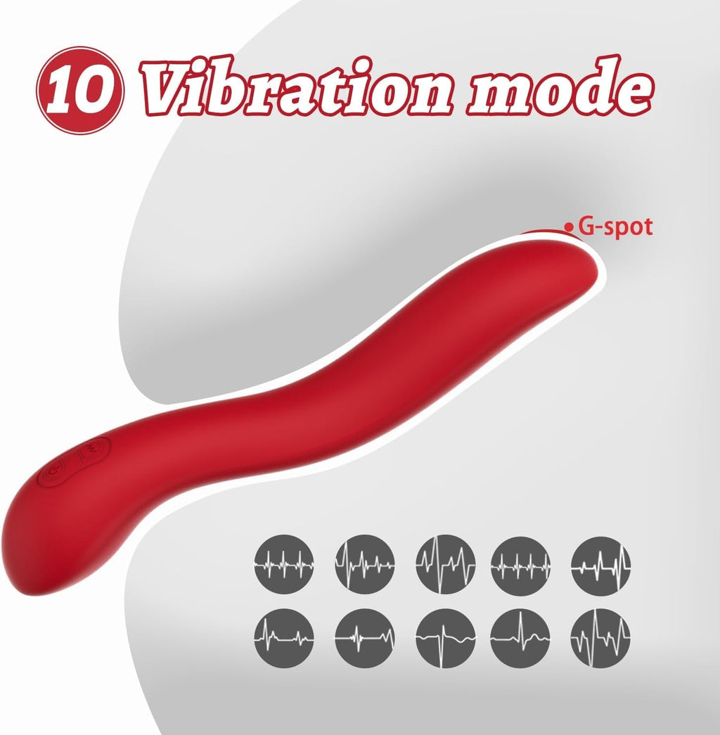 RoseCurve Ergonomic Multi Stimulation Vibrator Wand
