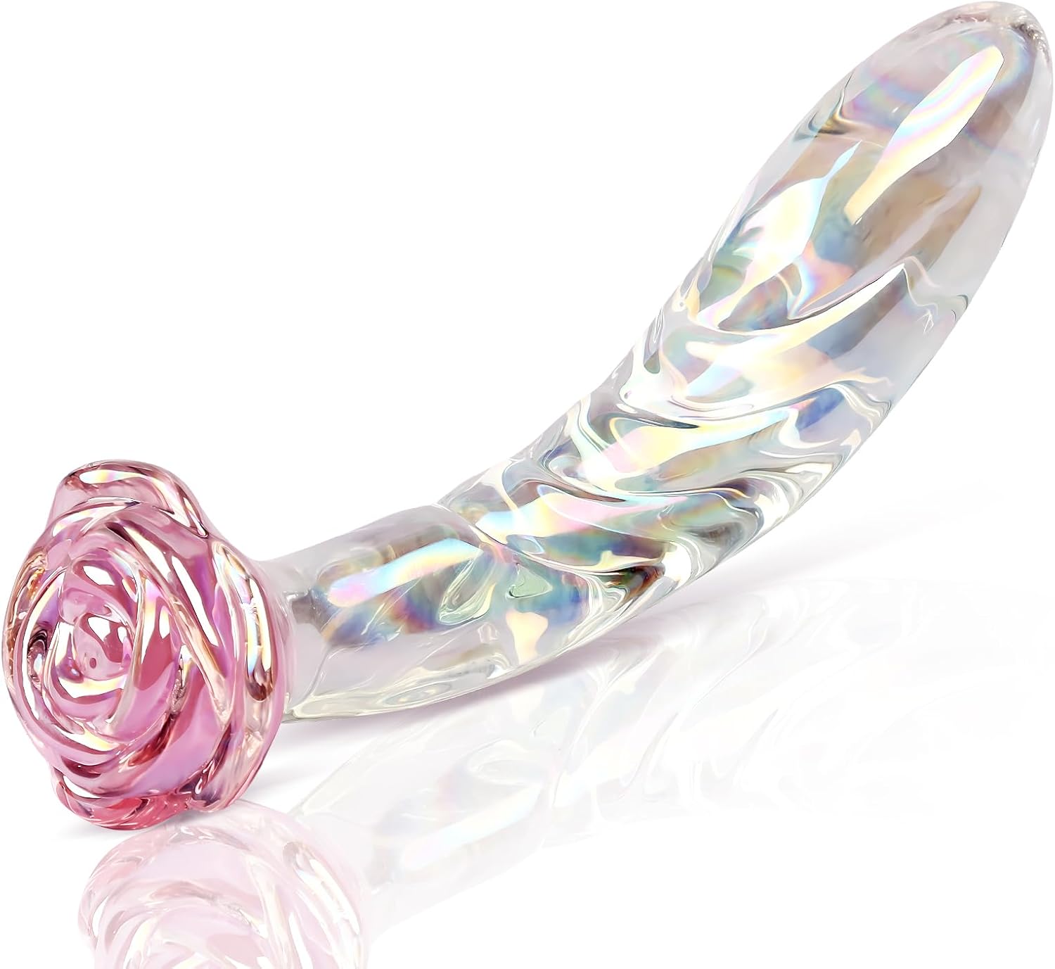 RoseFang Glass Dildo Butt Plug