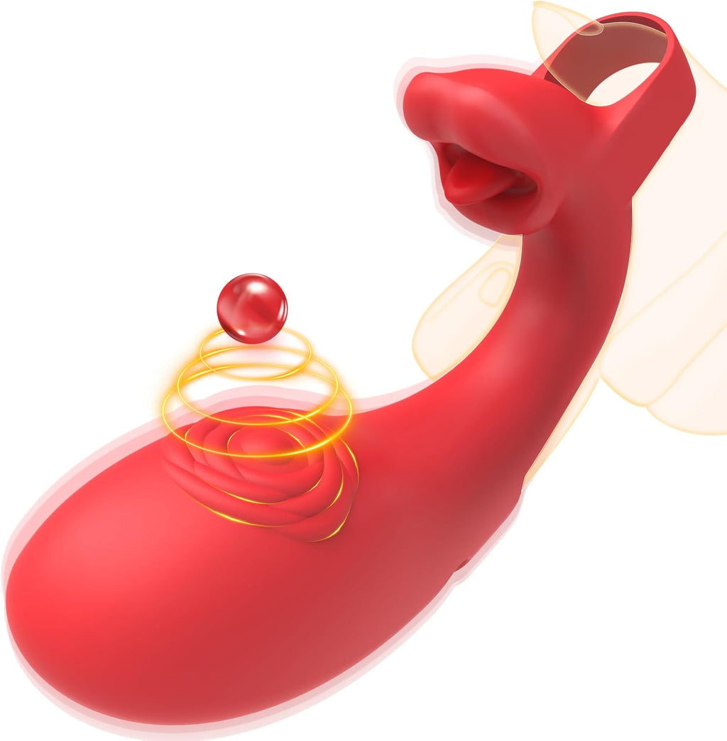 RoseFlick Dual Tease Finger Vibrator