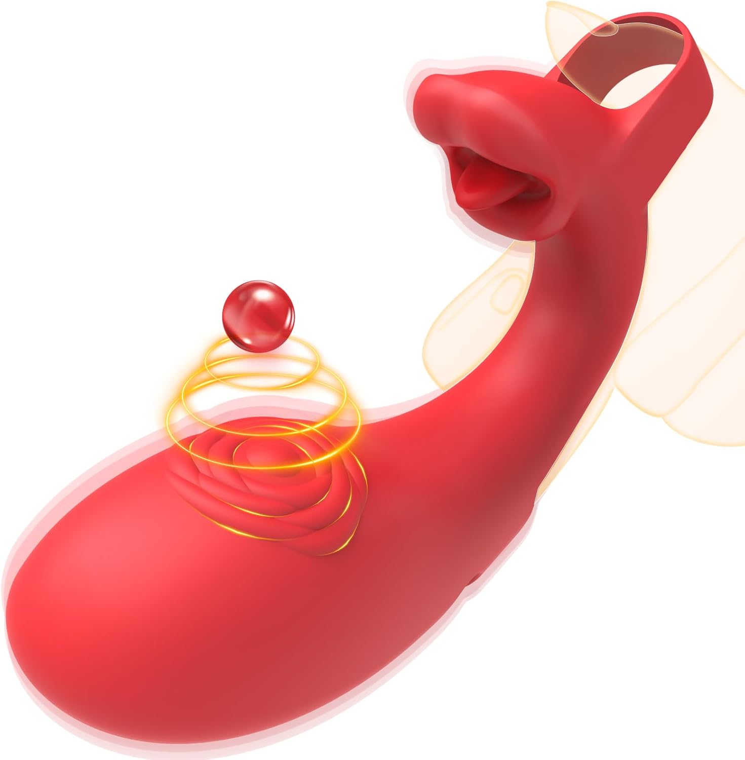 RoseFlick Dual Tease Finger Vibrator