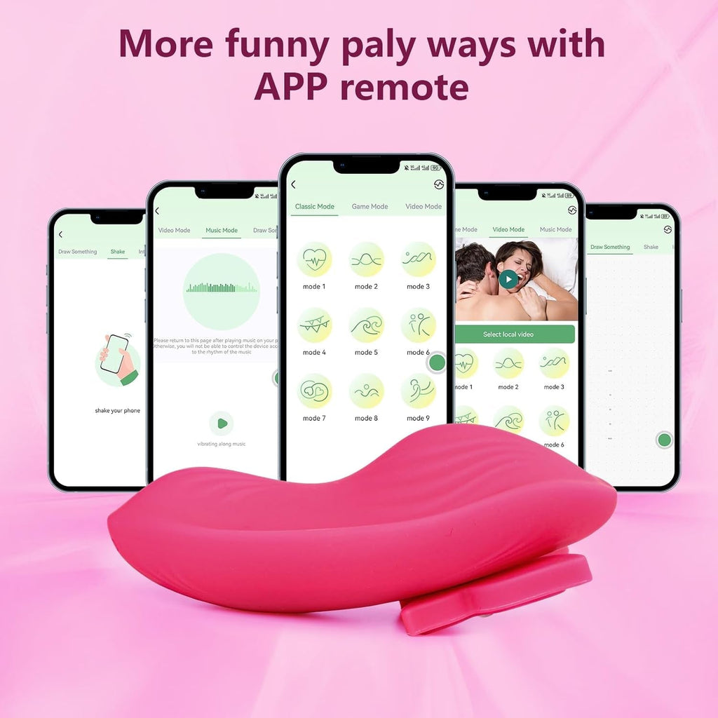 RoseFlutter Butterfly App Control Panty Vibrator