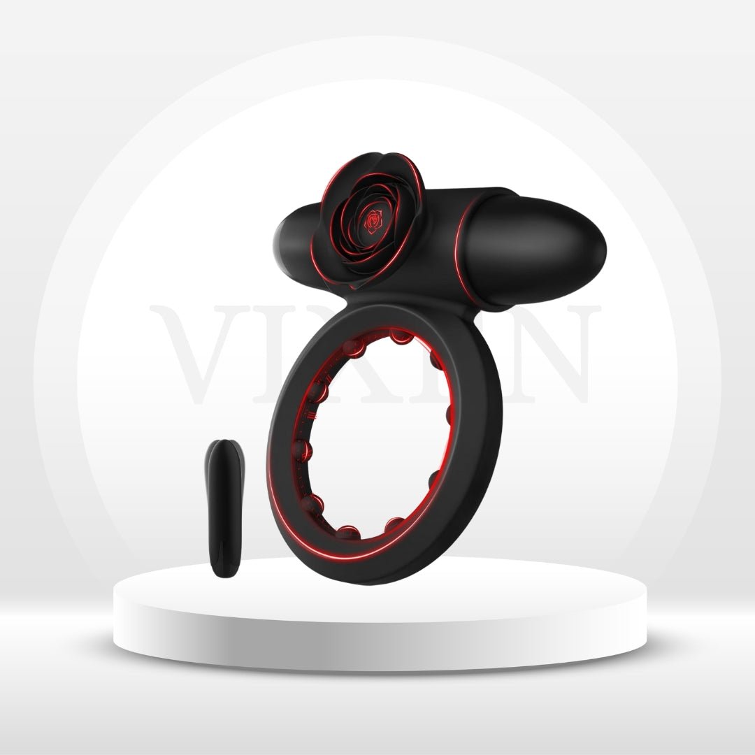 RoseGrip Bullet Vibrator Penis Ring