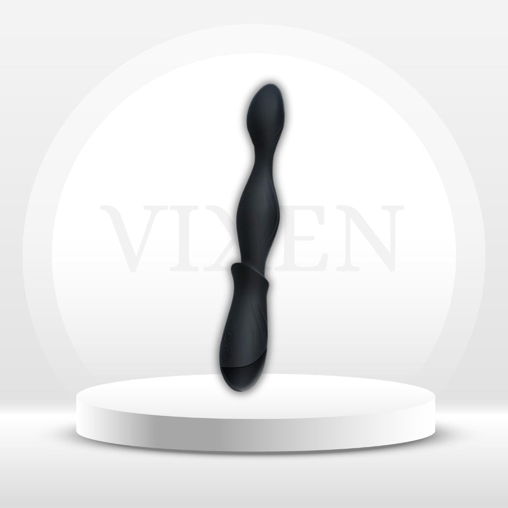 RoseHeat Heated Vibrating Anal Beads Prostate Massager