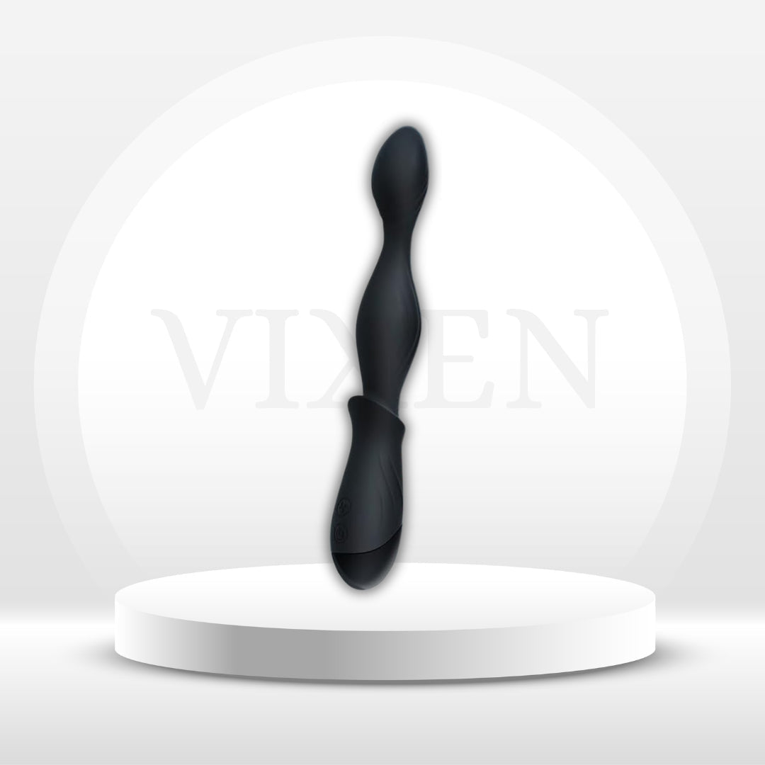 RoseHeat Heated Vibrating Anal Beads Prostate Massager