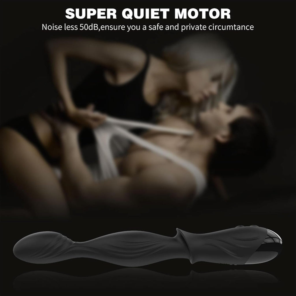RoseHeat Heated Vibrating Anal Beads Prostate Massager