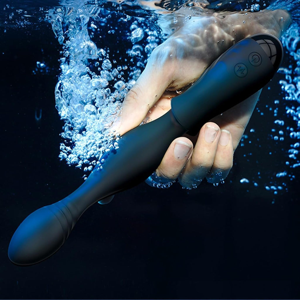 RoseHeat Heated Vibrating Anal Beads Prostate Massager