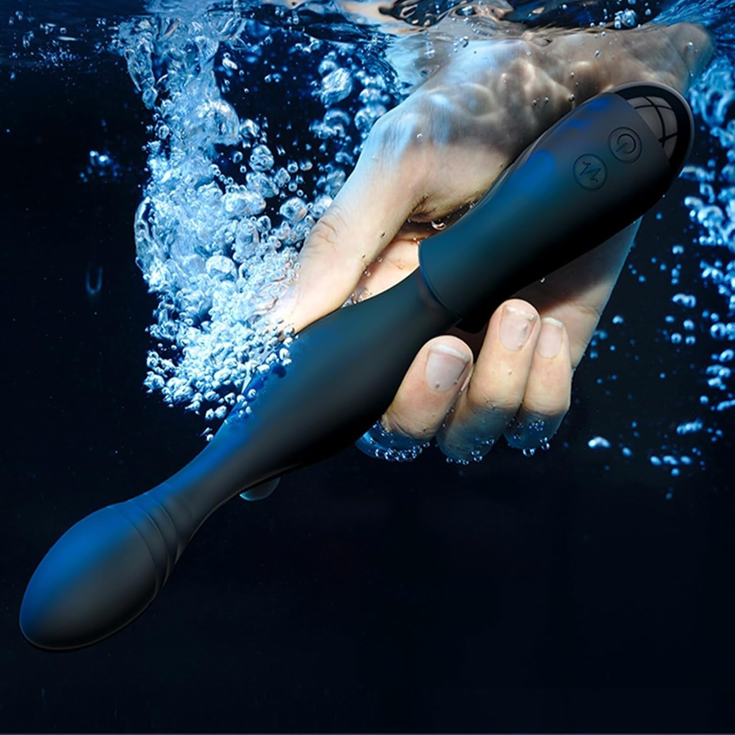 RoseHeat Heated Vibrating Anal Beads Prostate Massager