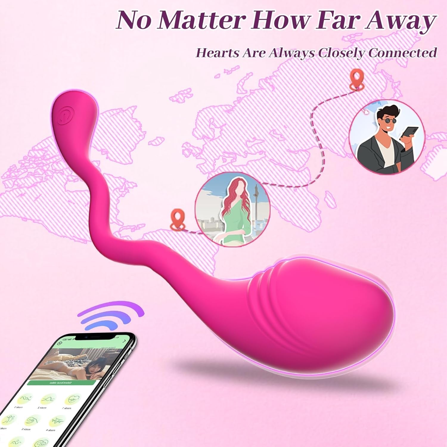 RoseLink Rose App-Control Wearable Egg Vibrator