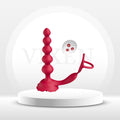 RoseLock 3-in-1 Anal Vibrator with Dual Ring & Remote