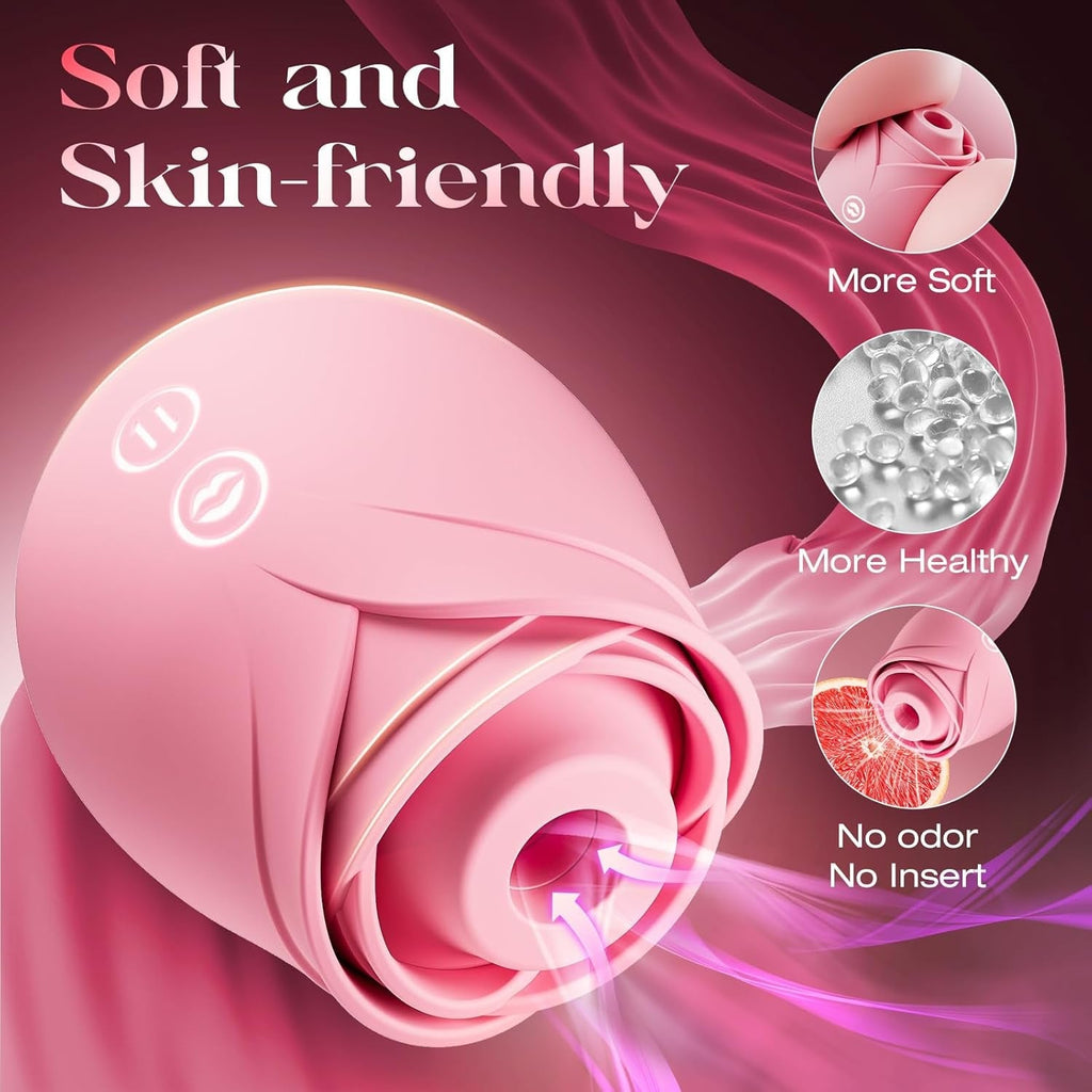 RoseLure AI Sync Suction Vibrator for Women
