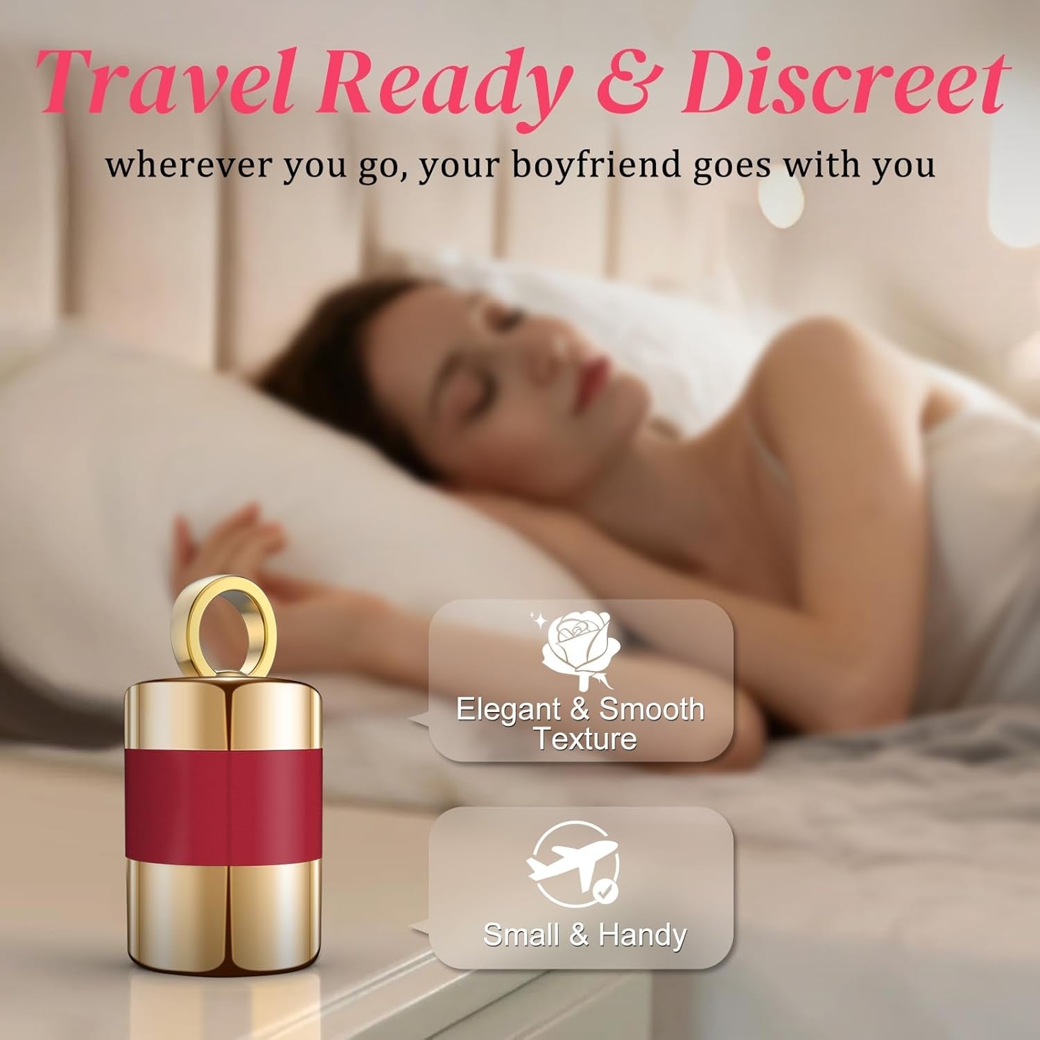 RoseLush Rose Clitoral Suction Ring Vibrator