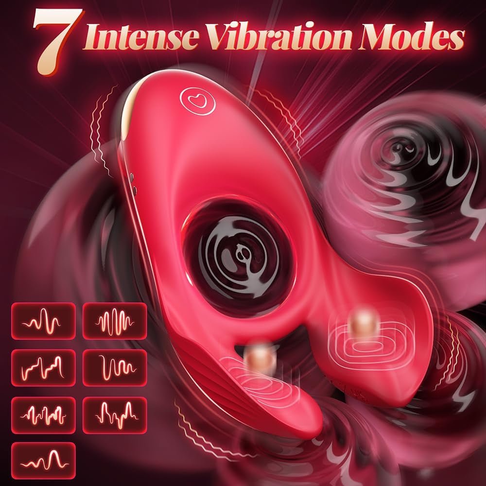 RoseLux Triple Motor Penis Ring
