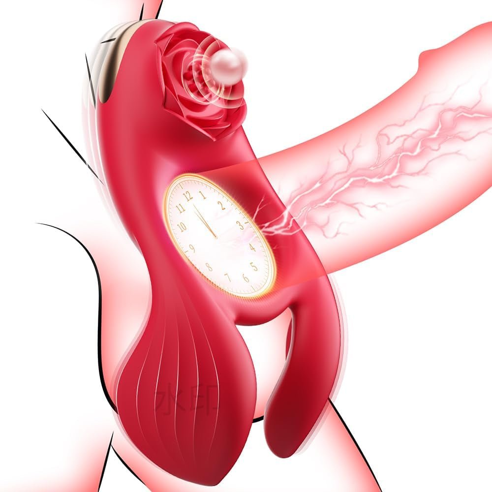 RoseLux Triple Motor Penis Ring