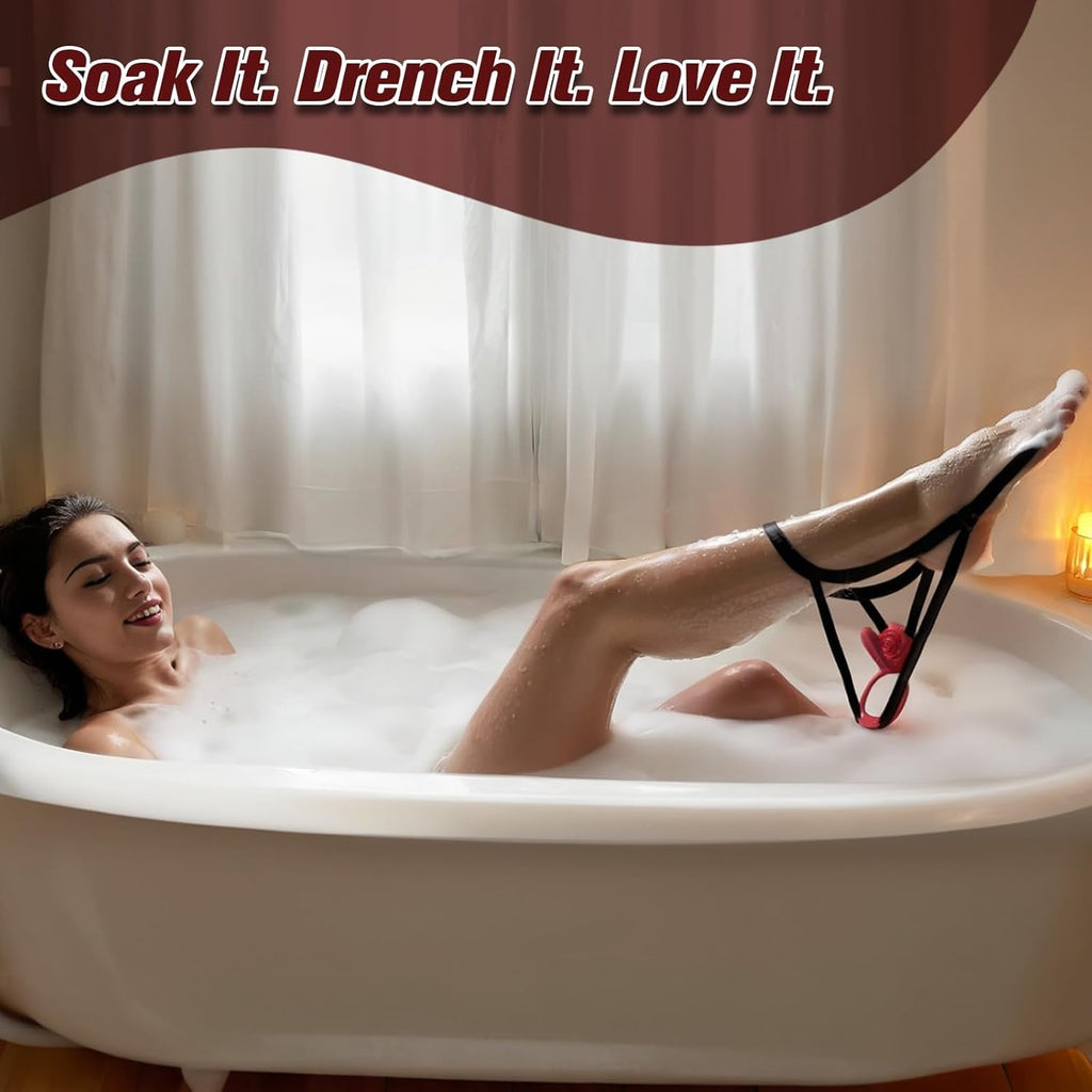 RoseMerge Wearable Dual Stimulation Couples Vibrator