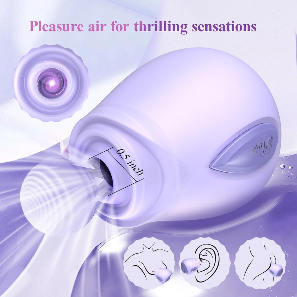 RosePulse Luxury Clit Sucking Vibrator