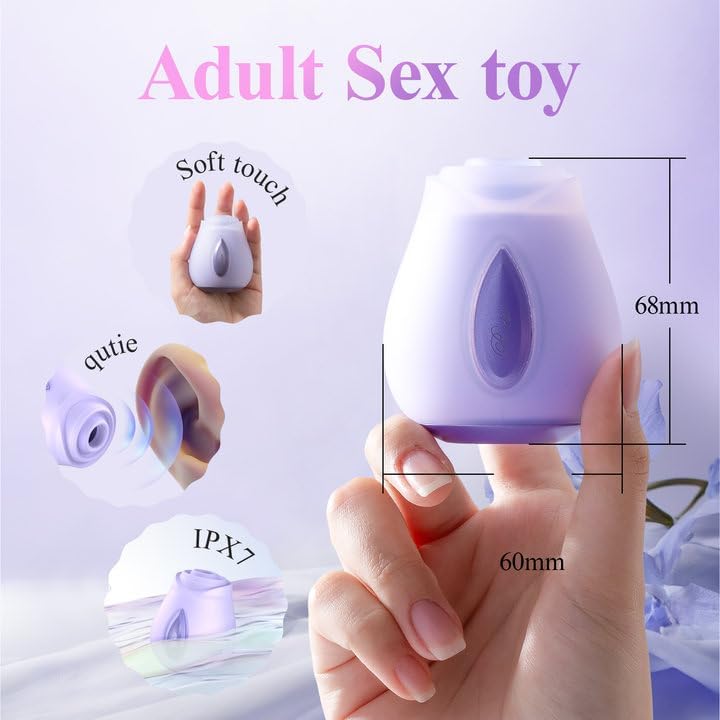 RosePulse Luxury Clit Sucking Vibrator