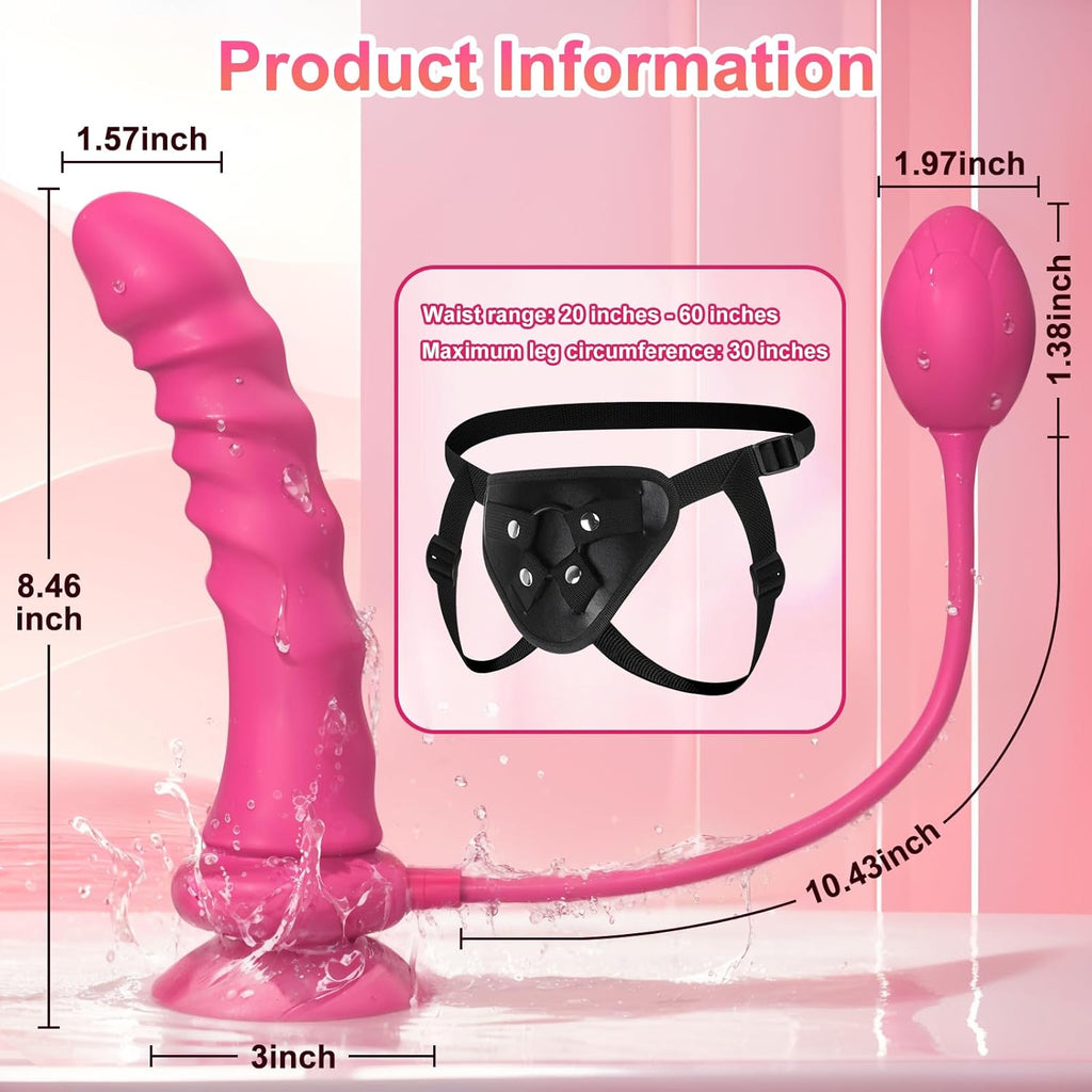 RosePulse Strap-On Anal Plug Vibrator