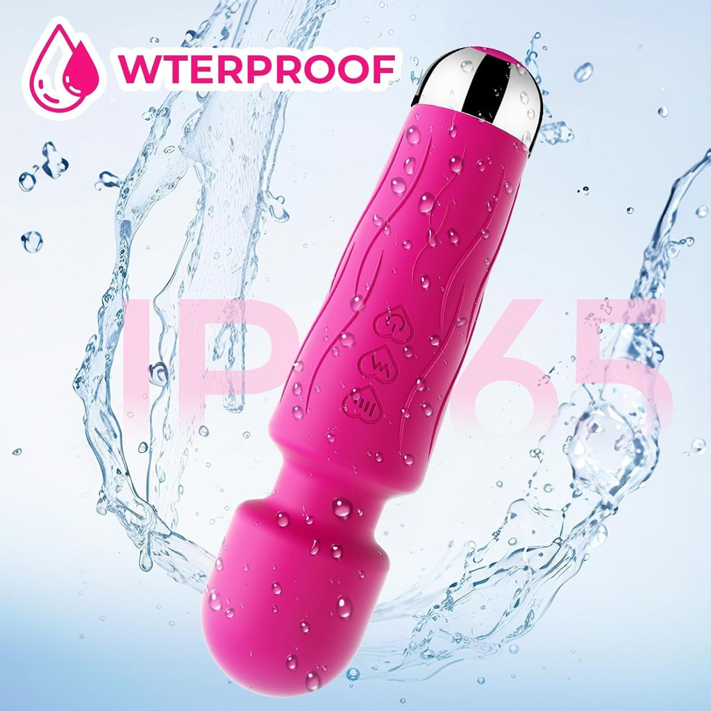 RoseRelief Rose Pink Clitoral Wand Vibrator
