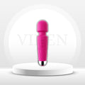 RoseRelief Rose Pink Clitoral Wand Vibrator