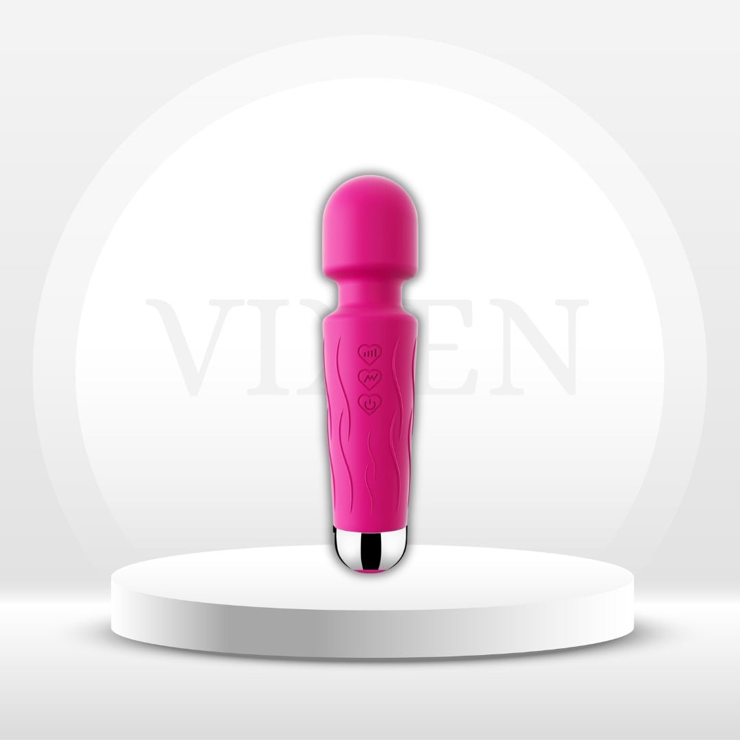 RoseRelief Rose Pink Clitoral Wand Vibrator