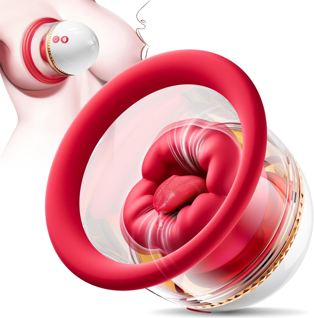 RoseRush Clit & Nipple Sucking Vibrator