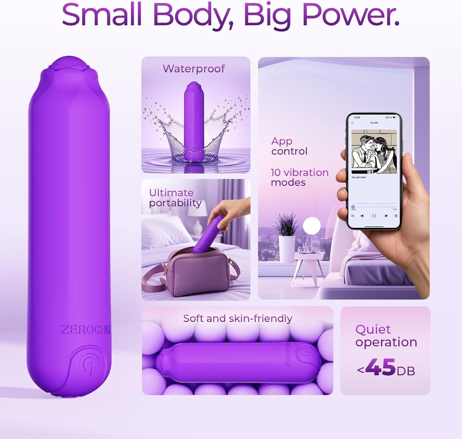 RoseSignal Bullet Vibrator with Smart App Control