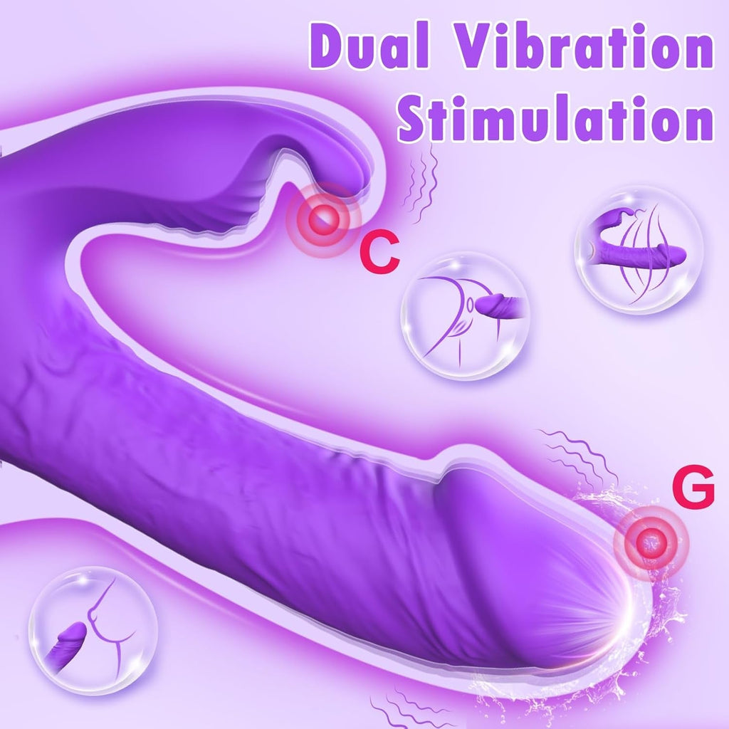 RoseThrust Dual-Action Rabbit Vibrator