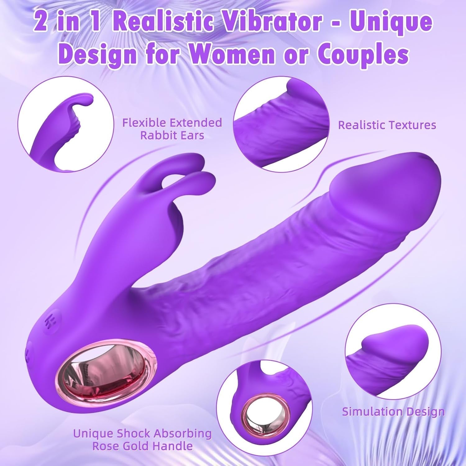 RoseThrust Dual-Action Rabbit Vibrator
