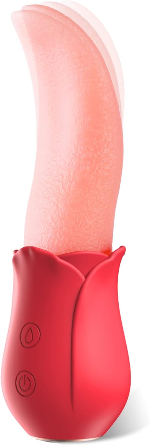 RoseTongue 10-Mode Clitoral & G-Spot Vibrator