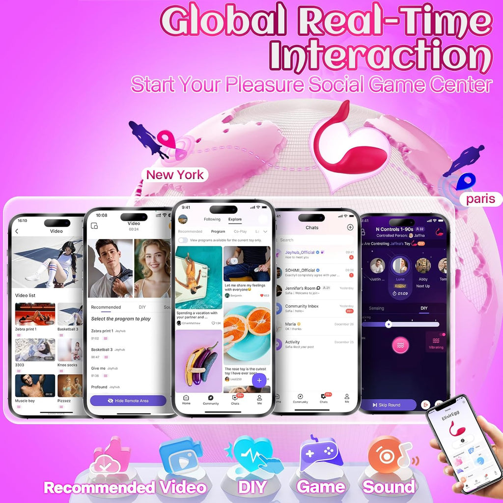 RoseWhirl App-Controlled Panty Vibe