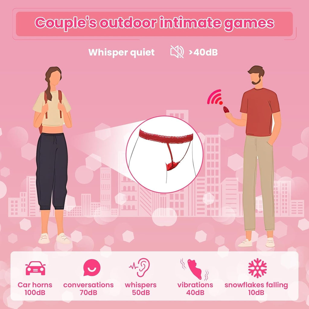 RoséWrap Wearable Panty Vibrator with Remote