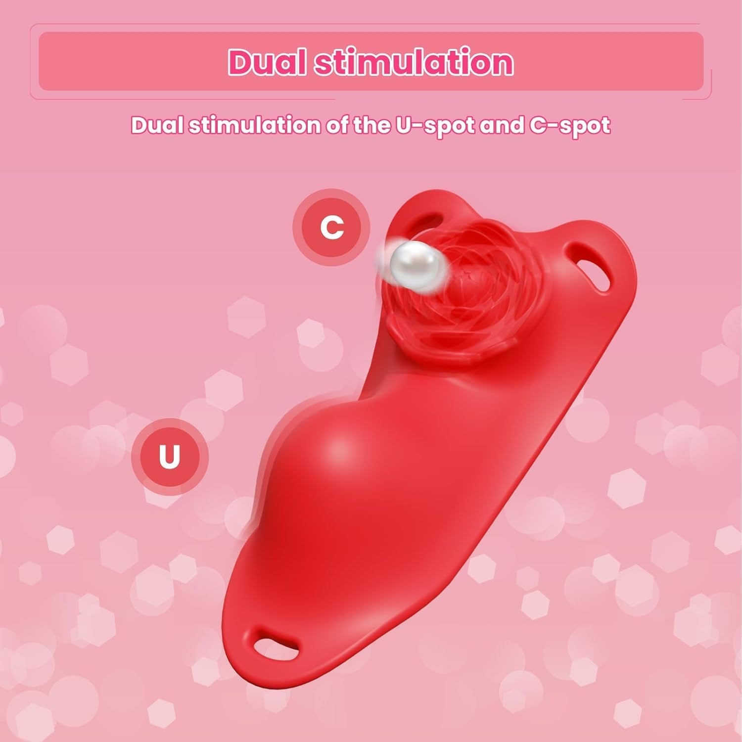 RoséWrap Wearable Panty Vibrator with Remote