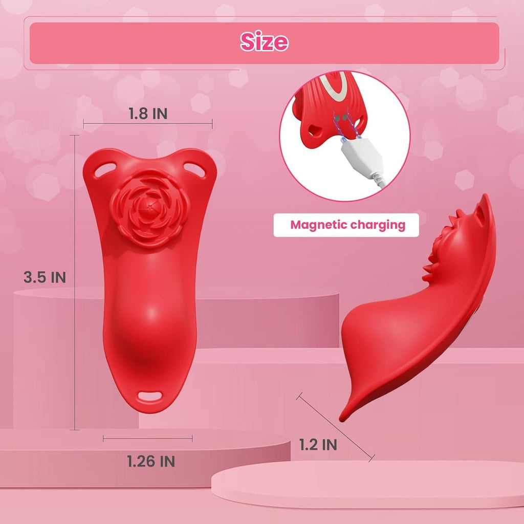RoséWrap Wearable Panty Vibrator with Remote