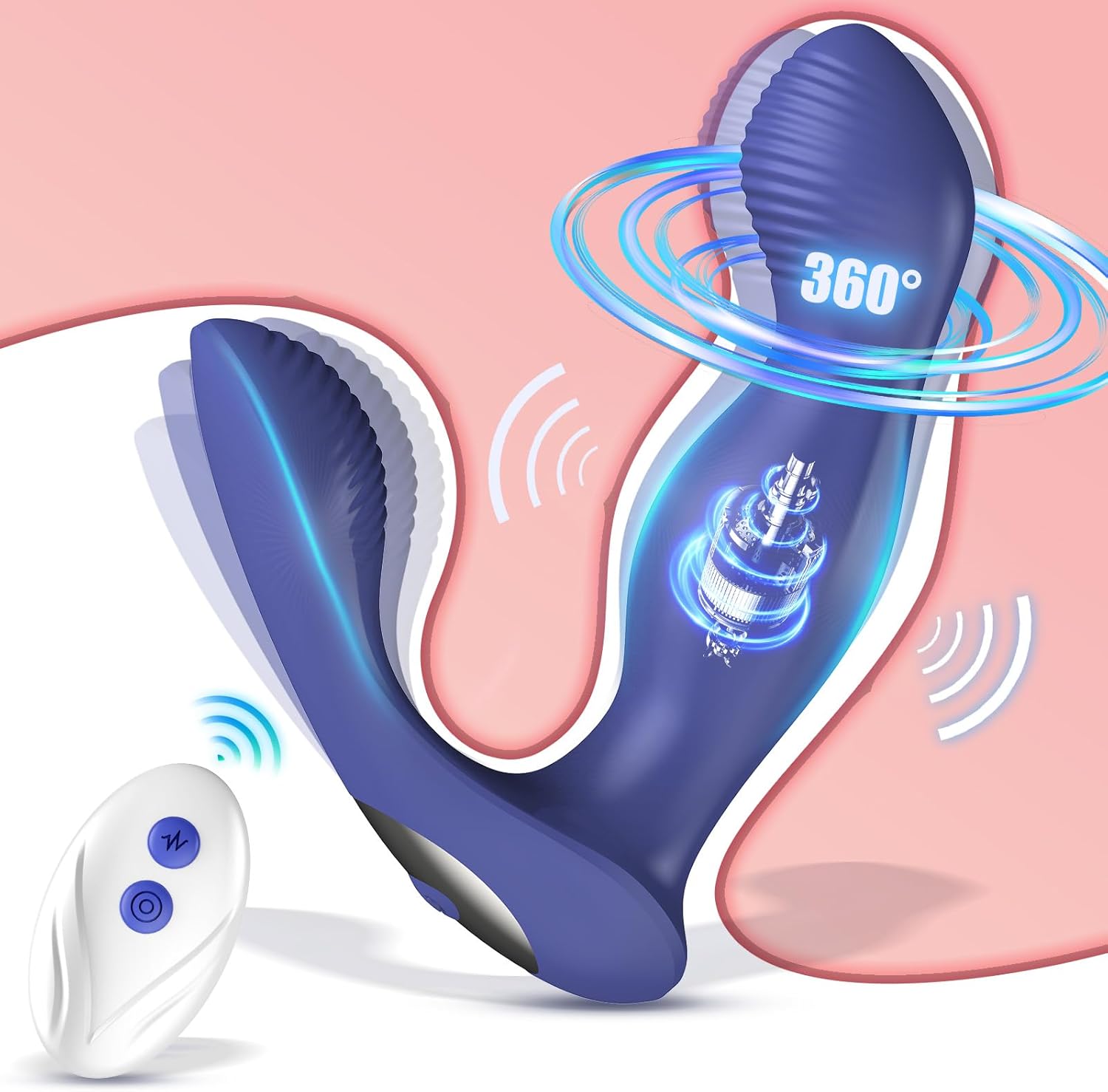 RotoRush 360° Rotating Prostate Vibrator