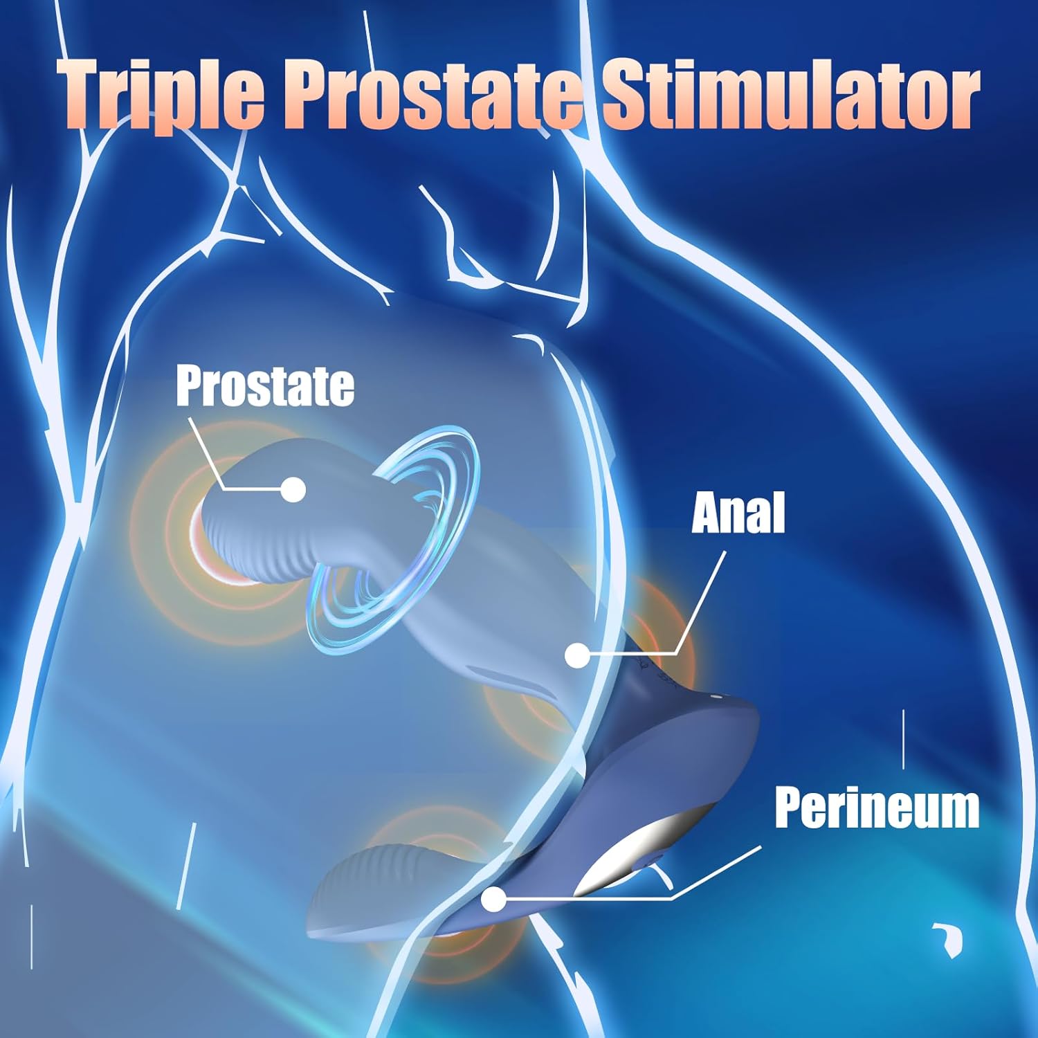 RotoRush 360° Rotating Prostate Vibrator